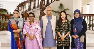 রোকেয়া পদকজয়ীদের প্রধান উপদেষ্টার সংবর্ধনা